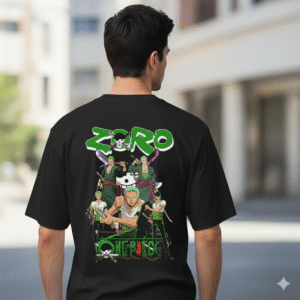 تيشيرت بتصميم ون بيس (زورو)